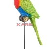 Deko Figur Parrot Grun 36Cm