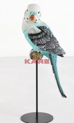 Deko Figur Parrot Turkis 36Cm