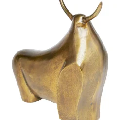 Deko Figur Proud Bull Brass 51Cm