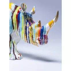 Deko Figur Rhino Colore 26Cm