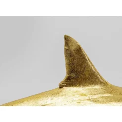 Deko Figur Shark Henry Gold 106Cm