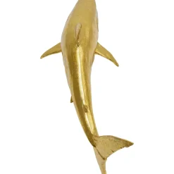 Deko Figur Shark Henry Gold 106Cm