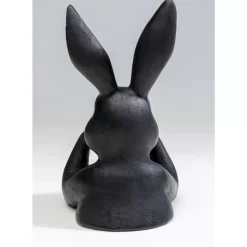 Deko Figur Sweet Rabbit Schwarz 23Cm