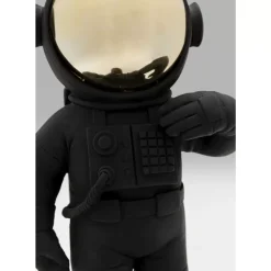 Deko Figur Welcome Astronaut Schwarz 27Cm
