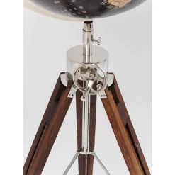 Deko Globus Earth Schwarz