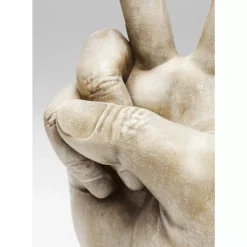 Deko Hand Victory Tattoo Eye 36Cm