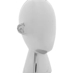 Deko Objekt Abstract Face Silber 22Cm