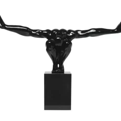 Deko Objekt Athlet Schwarz