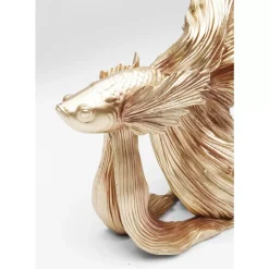 Deko Objekt Betta Fish Gold Klein