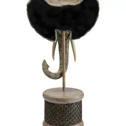 Deko Objekt Elephant Head Pearls 76