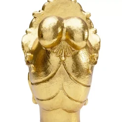 Deko Objekt Goddess Head Gold 39Cm