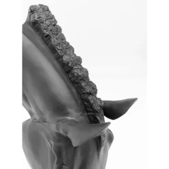 Deko Objekt Horse Face Schwarz 72Cm