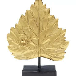 Deko Objekt Leaves Gold 17Cm