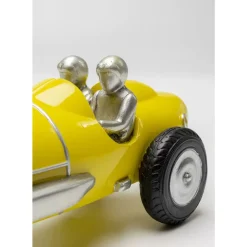 Deko Objekt Racing Car Gelb 9Cm
