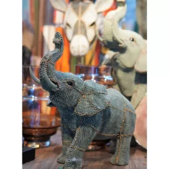 Deko Objekt Walking Elephant Pearls