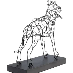 Deko Objekt Wire Attack Dog 36Cm