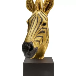 Deko Objekt Zebra Gold