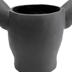 Deko Ubertopf Bulldog Schwarz