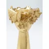 Deko Vase Flowercrown Gold 41Cm
