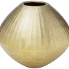 Deko Vase Sacramento Carving Champagner Gold 30Cm