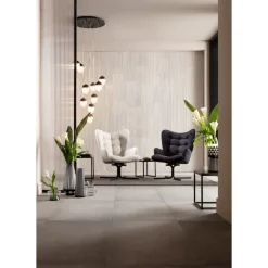 Drehsessel Oscar Velvet Schwarz