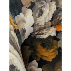 Drehsessel Peony Flower Gelb