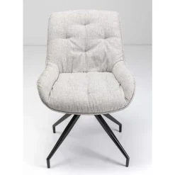 Drehstuhl Lori Grau Braun