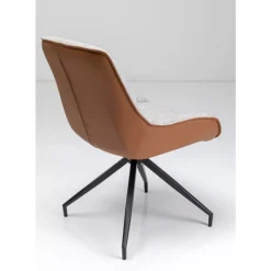 Drehstuhl Lori Grau Braun