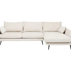 Ecksofa Amalfi Rechts Creme 275Cm