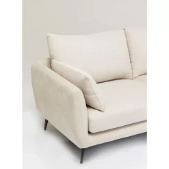 Ecksofa Amalfi Rechts Creme 275Cm