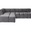 Ecksofa Belami Grau Links