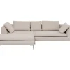 Ecksofa Gianni Creme Links