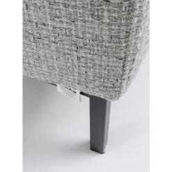 Ecksofa Gianni Dolce Hellgrau Links