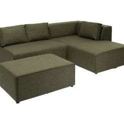 Ecksofa Infinity Dolce Grun Rechts