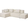 Ecksofa Infinity Ottomane Cord Creme Links