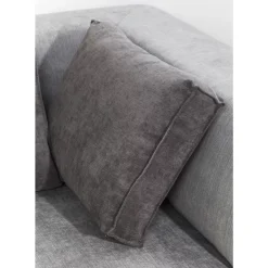 Ecksofa Infinity Ottomane Grau Rechts