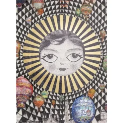 Gerahmtes Bild Balloons 160X260Cm