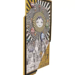 Gerahmtes Bild Balloons 110X174Cm