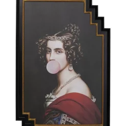 Gerahmtes Bild Bubble Gum 80X120Cm