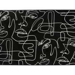 Gerahmtes Bild Faccia Arte Drawing 150X100Cm