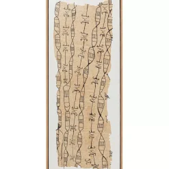 Gerahmtes Bild Native Spirals 50X150Cm