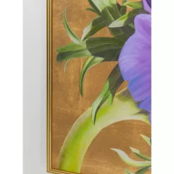 Gerahmtes Bild Violet 150X100Cm