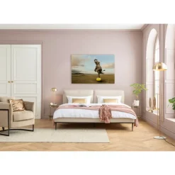 Glasbild Balance Elephant 150X100Cm