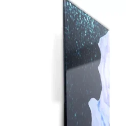 Glasbild Blue Queen 80X120Cm
