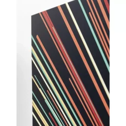 Glasbild 3D Light Speed 100X100Cm