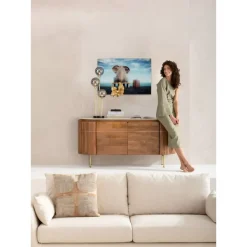 Glasbild Elephant Journey 60X40Cm