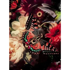 Glasbild Flowery Shoulder View 150X100Cm