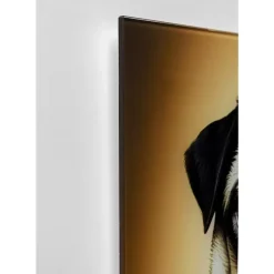 Glasbild Prince Pug 40X60Cm