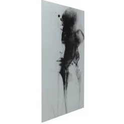 Glasbild Smokey Face 100X150Cm