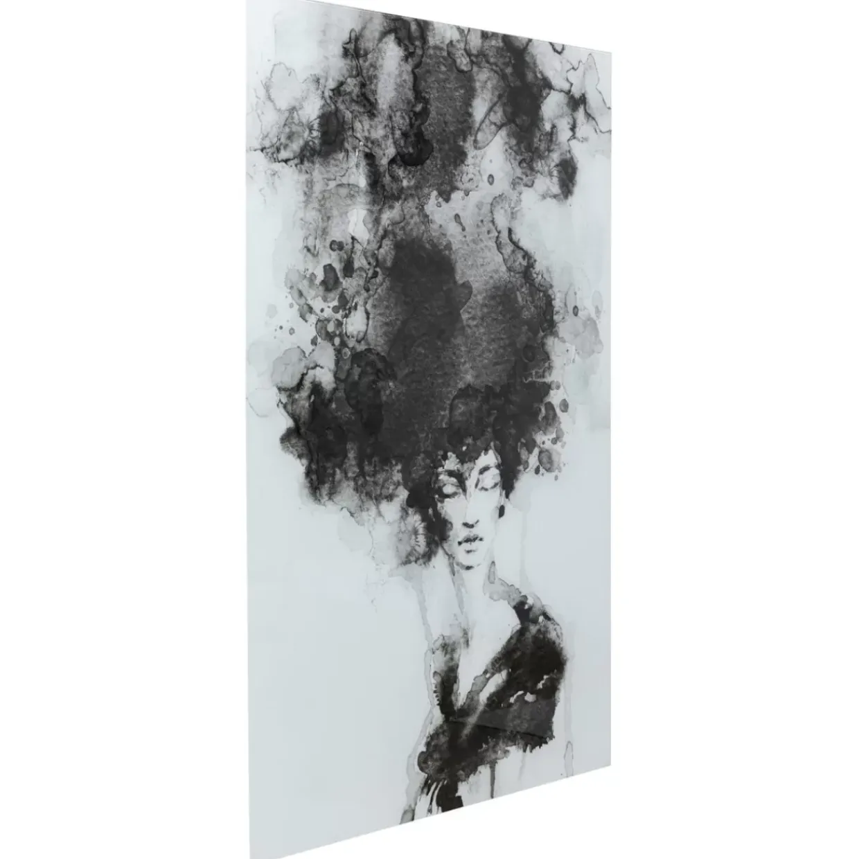 Glasbild Smokey Hair 100X150Cm